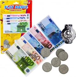 Set igračkog novca euro – novčanice i kovanice