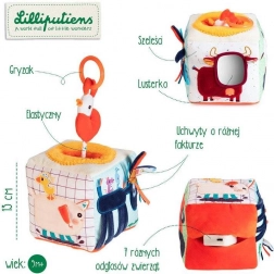 Lilliputiens zvučna aktivna kocka Farma 9 m+