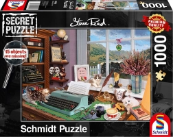Schmidt Secret Puzzle Na radnom stolu – 1000 dijelova