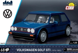 Konstrukcijski set COBI VOLKSWAGEN Golf GTI 1:35 (1976–1983)