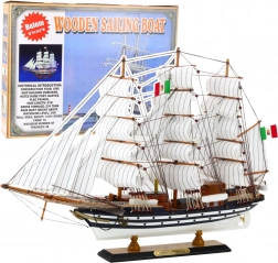 Dekorativni Model Jedrenjaka Amerigo Vespucci 64x46cm