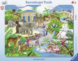 Ravensburger puzzle Posjet zoološkom vrtu 45 dijelova