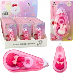 Korektor u traci ružičaste boje s ukrasom