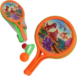 Reketi s lopticom i košaricom za vanjsku zabavu