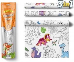 Pexi platna za bojenje - Sretni dinosauri
