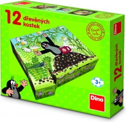 Dino drvene kocke Krtek i prijatelji