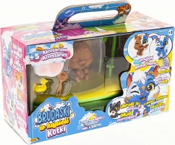 Mačić za kupanje Łatek – interaktivni set s kadicom i dodacima Epee