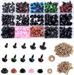 Sigurne oči i nosići za plišance – set 560 kom