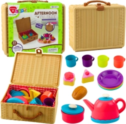 Dječji set za čaj u košarici, 23 dijelova