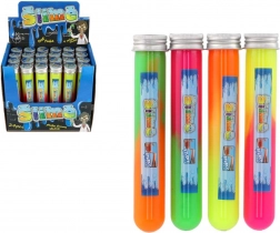 Slime u epruveti, mješavina boja