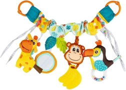 Balibazoo hanging stroller toy with animals