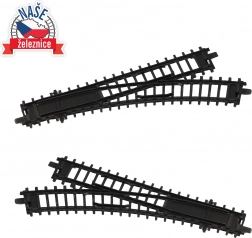 Tračnice – skretnice za dječje vlakiće, 2 kom