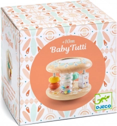 Drvena igračka za bebe Baby Tutti DJECO