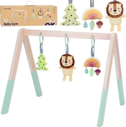 tooky toy baby gym stalak s 3 visećih igračaka za bebe