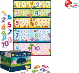 Montessori taktilna brojčana igra