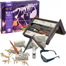 Woopie mali arheolog – iskapanje 6 kostura dinosaura