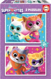 Puzzle Super Kitties 2×20 dijelova