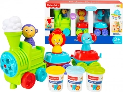 Fisher-Price vlakić s plastelinom, 3 boje