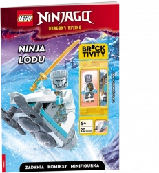 Lego Ninjago – Ninja leda interaktivna knjiga s minifiguricom Zanea