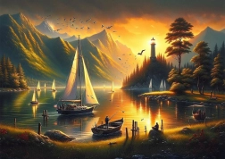 Slagalica Zlatne obale 1000 dijelova