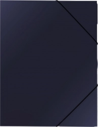 Mapa s gumicom A4 plava