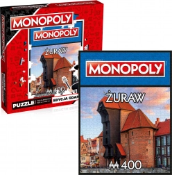 puzzle WINNING MOVES Monopoly Gdańsk Żuraw 1000 dijelova