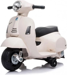 Dječji električni motocikl VESPA, bijela