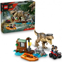 T-rex i bijeg niz rijeku – LEGO Jurassic World set za djecu od 5 godina