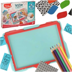 Teksturalna umjetnost za djecu od 5 godina Maped Creativ