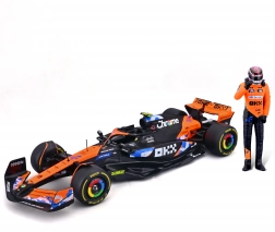 metalni model mclaren mcl38 f1 1:24 s figuricom vozača