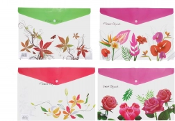 Mapa s drukom Cvijet 26x36 cm