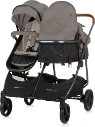 Chipolino kolica za blizance Duo Smart Tiramisu 2u1