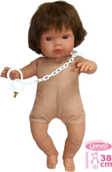 Realistična lutka Llorens Lola 38 cm