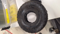 Sunwaal cart GC1 GC2 – pneumatic tire with inner tube