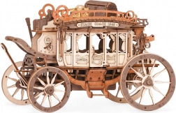 Drvena mehanička glazbena kutija – diližansa 3D puzzle