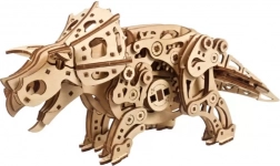 Ugears drvene mehaničke 3D slagalice TRICERATOPS s pogonom