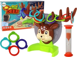 Obiteljska vještinska igra – bacanje kolutova na jelena