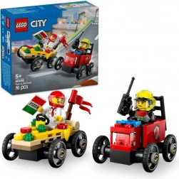 LEGO City 60458 Utrka dostave pizze vs. vatrogasno vozilo