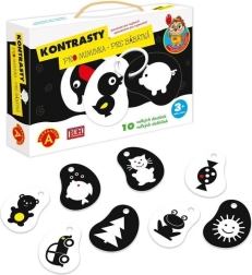 Alexander Kontrasti – crno-bijele stimulacijske kartice za bebe