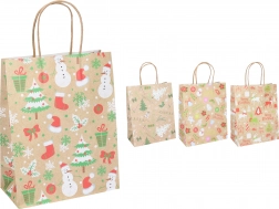 Poklon-vrećica M Božić 21 × 27 × 11 cm