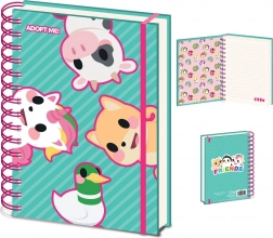 Adopt Me spiralni blok A5