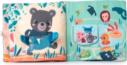 Lilliputiens - tekstilna knjižica Učimo se odijevati pas Jules