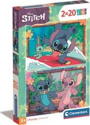 CLEMENTONI Puzzle Stitch 2x20 dijelova