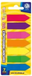Samoljepljive indeksne kartice ASTRA, 7 boja, 45 × 12 mm