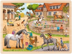 Puzzle Goki 96 dijelova Jahački centar