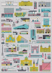 Puzzle s Građevinama 500 Komada od Cloudberries