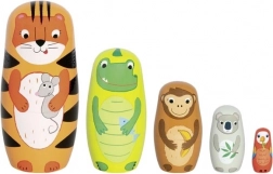 drvena matrjoška tigar Tavi i prijatelji Goki