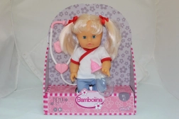 Lutka Nena 36 cm doktorica sa stetoskopom i bočicom