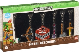 Minecraft metalni privjesak 6 komada u Deluxe pakiranju