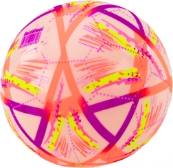 Gumena lopta jarke boje s uzorcima, narančasta, 24 cm